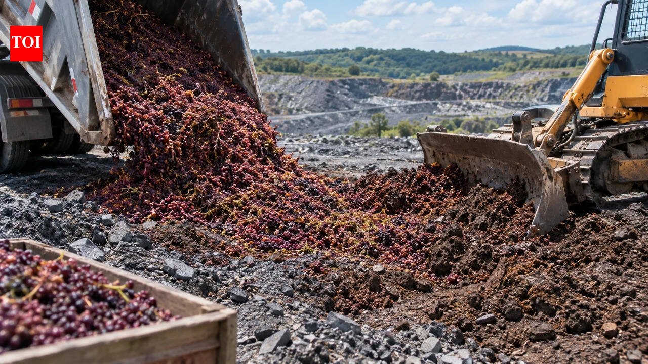 In 2009, researchers mixed grape-marc compost into slate-processing fines; the treatment helped the barren material retain more water and develop more soil-like properties