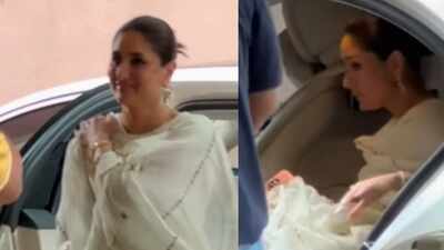 Years after fall out with Sanjay Leela Bhansali, Kareena Kapoor Khan visits his office sparking speculation of a collaboration, fans get excited
