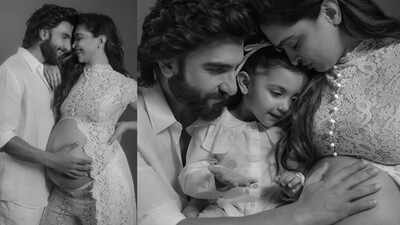 Ranveer Singh, Deepika Padukone break the internet with ADORABLE  PICS with Dua on her second birthday, the actress flaunts baby bump ahead of second child's arrival - PICS inside