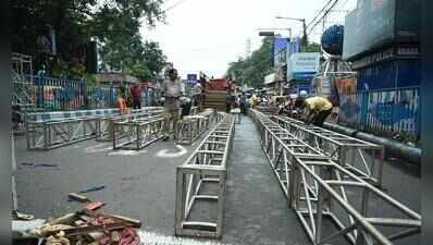 Jadavpur road to turn single-lane, varsity to close 4 out of 5 gates