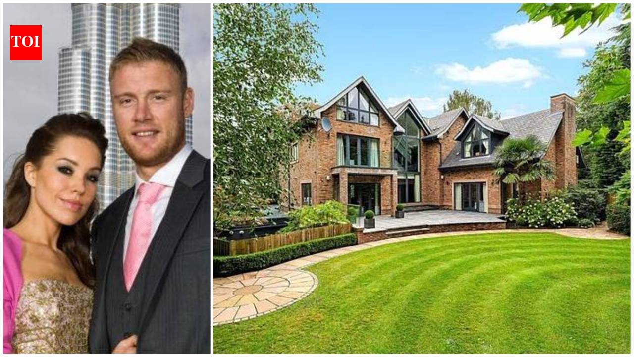Andrew Flintoff puts £6.75 million Cheshire mansion on market, bought in 2021 from Phil Neville, 4 years after Top Gear car crash; 10,000 sq ft home features 6 bedrooms and 4 floors