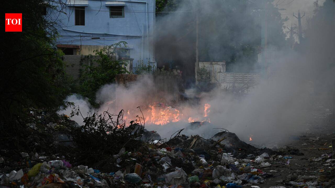 Madurai officials blame low rank on waste burning