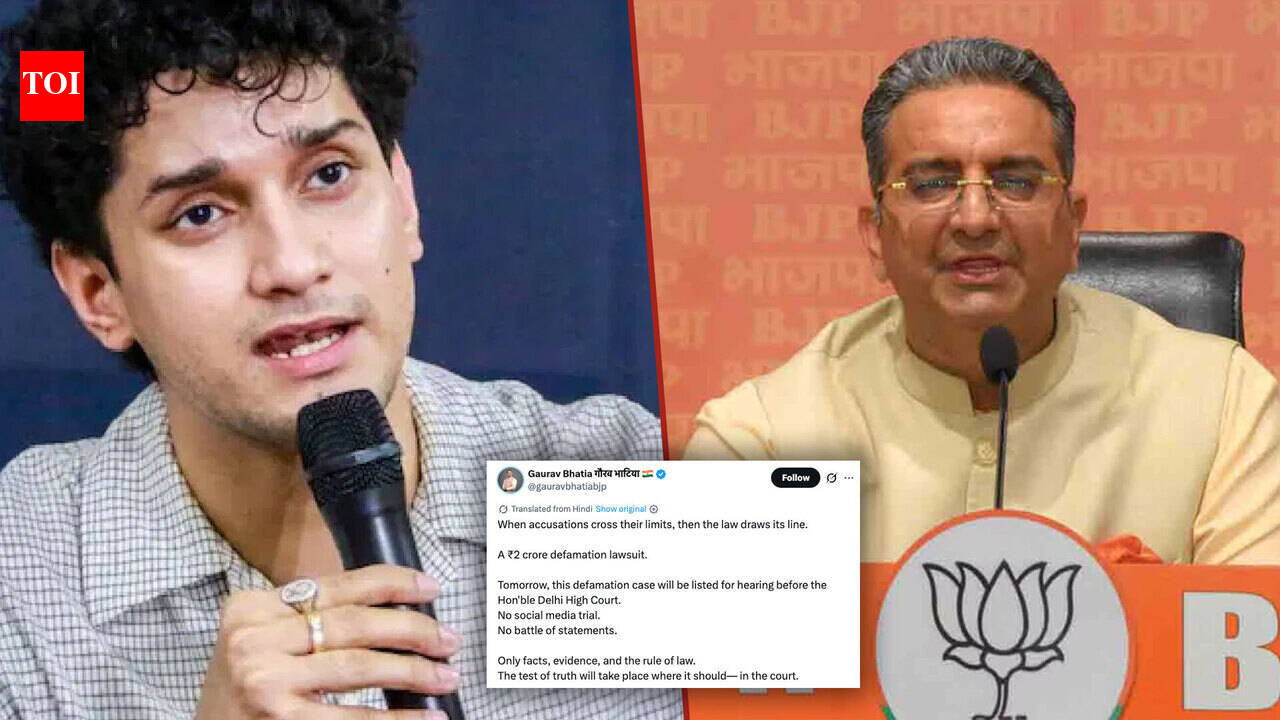 BJP's Gaurav Bhatia Files ₹2 Crore Defamation Case Against CJP Leaders Over Controversial X Post