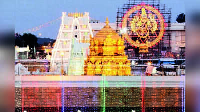 Krishna idol atop Tirumala temple entrance tower found damaged ahead of Brahmotsavams