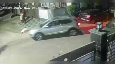 Banker runs over 2-year-old, sister escapes by a whisker in Gurgaon