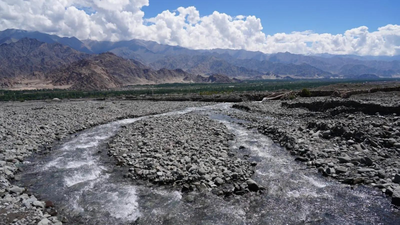Village head's appeal drove Ladakh LG's initiative to tap 90 million litres of glacial water for irrigation