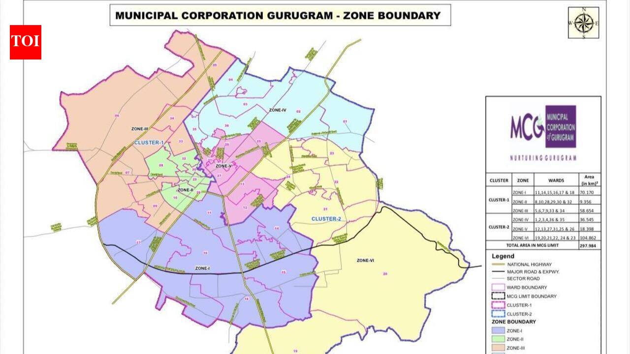 MCG rolls back eight-zone setup, reorganises city into six zones