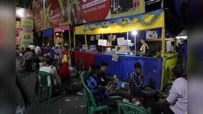 Organisers, caterers pray to Devi: Clear puja food cloud ASAP