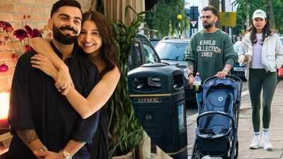 Virat Kohli and Anushka Sharma spotted on day out in London with son Akaay - PICS