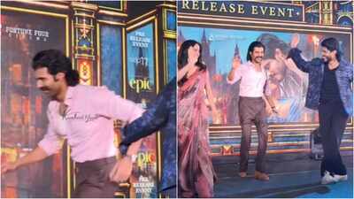 Vijay Deverakonda's dance with Anand Deverakonda and Vaishnavi Chaitanya goes viral; 'EPIC – First Semester' song 'Sancharame' gets fans grooving