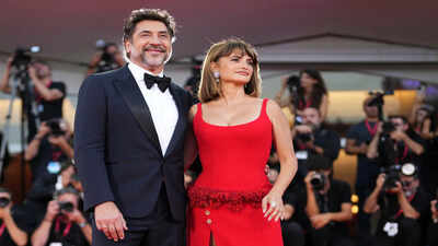 Penelope Cruz and Javier Bardem get emotional as 'Bunker' gets a 15-minute standing ovation at Venice Film Festival - WATCH