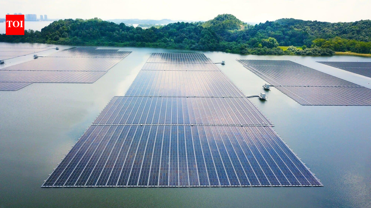 Singapore floats 122,000 solar panels on a reservoir; cuts 32,000 tonnes CO₂ yearly