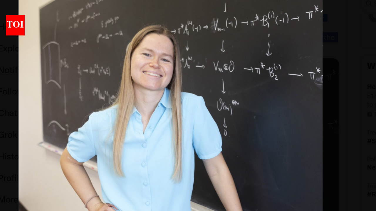 She treats mathematical objects like people, how Hannah Larson rewrote a 150-year-old mathematical theory by seeing numbers differently