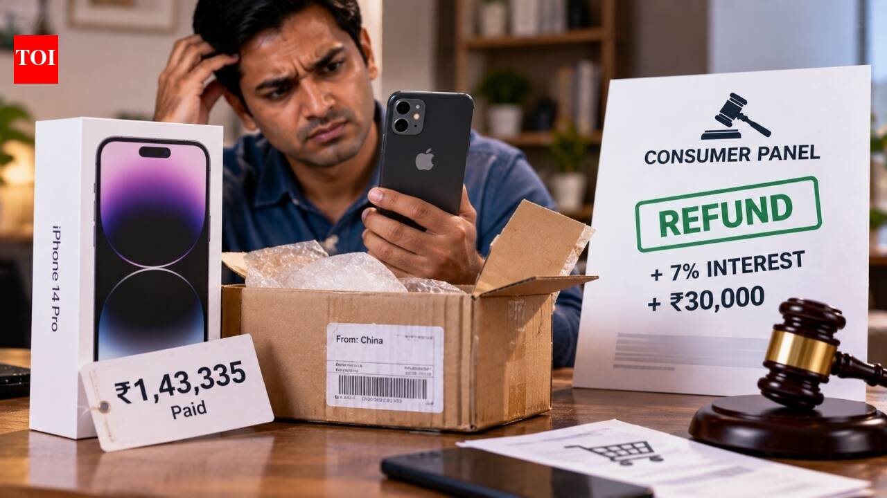 Rs 1.43 lakh iPhone order, Chinese phone delivered; panel orders Rs 1.73 lakh refund