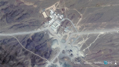 Satellite images show major construction surge at Iran’s underground Pickaxe site amid US war