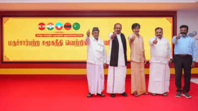 Tamil Nadu CM Vijay's TVK, its allies form Secular Social Justice Victory Alliance