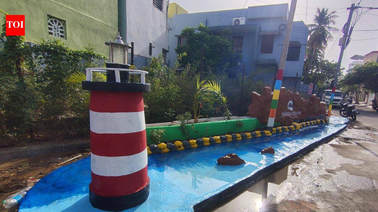 Three more garbage vulnerable points turn selfie spots in Trichy