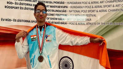 Mumbai's Worli teen’s ‘croc pose’ wins India first gold & glory in aerial sport