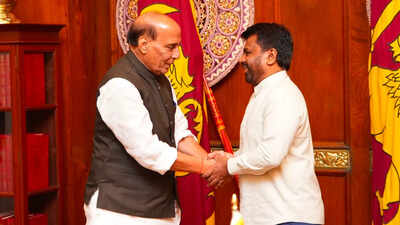 India considers it a responsibility, not a favour, to provide aid to Sri Lanka as first responder: Rajnath to president Dissanayake