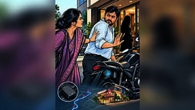Woman in Ahmedabad installs GPS tracker on bike, busts cheating husband