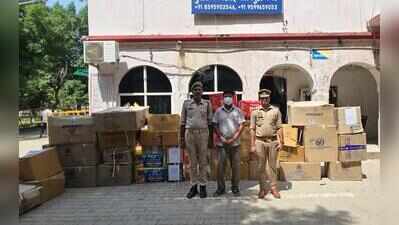 Man held for hoarding ₹3L firecrackers in Shahberi warehouse without licence