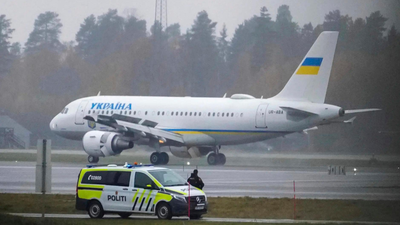 Zelenskyy's plane nearly hit by drone while taking off from Moldova: Norway PM