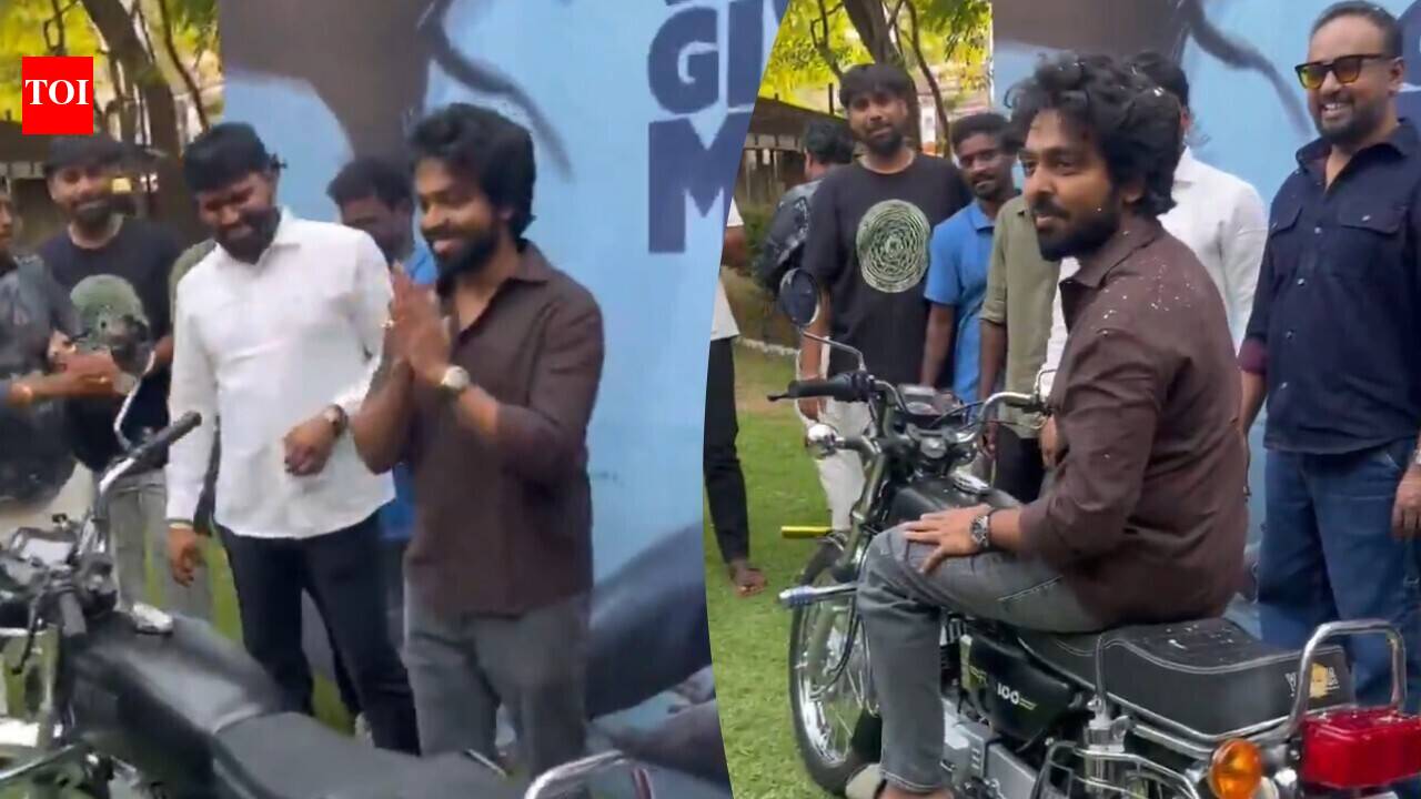 ‘Immortal’ makers surprise GV Prakash with luxury bike and new watch