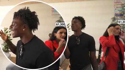 Triptii Dimri SPOTTED at Apple event; Fans surprised as 'Spirit' actress makes appearance in IShowSpeed's livestream