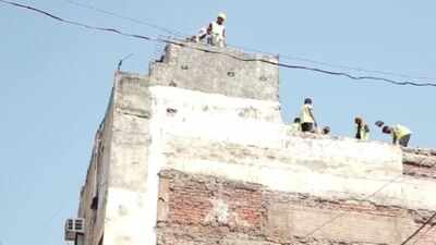 MCD continues demolition drive against unsafe, illegal buildings after deadly building collapse