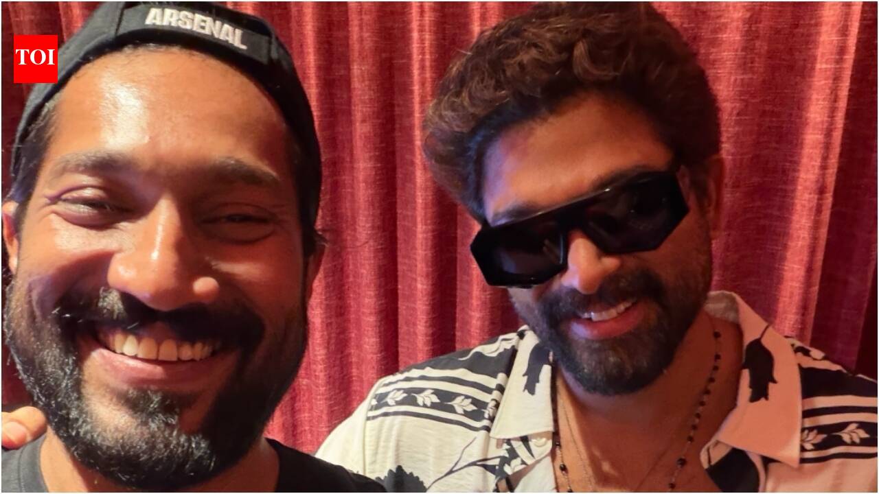 'Lokah' director Dominic Arun meets Allu Arjun