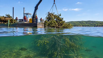 In 2025, Missouri volunteers sank 93 cedar brush piles into Truman Lake; backed by a $75,000 grant, the project aims to place 450 fish habitat structures across the lakebed