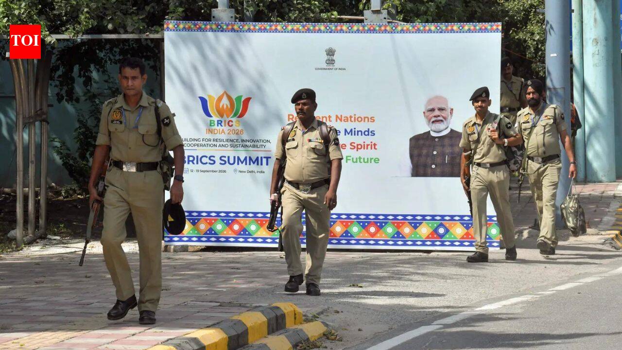 500 CCTV cameras, multilayered security: How Delhi is turning fortress for Brics Summit