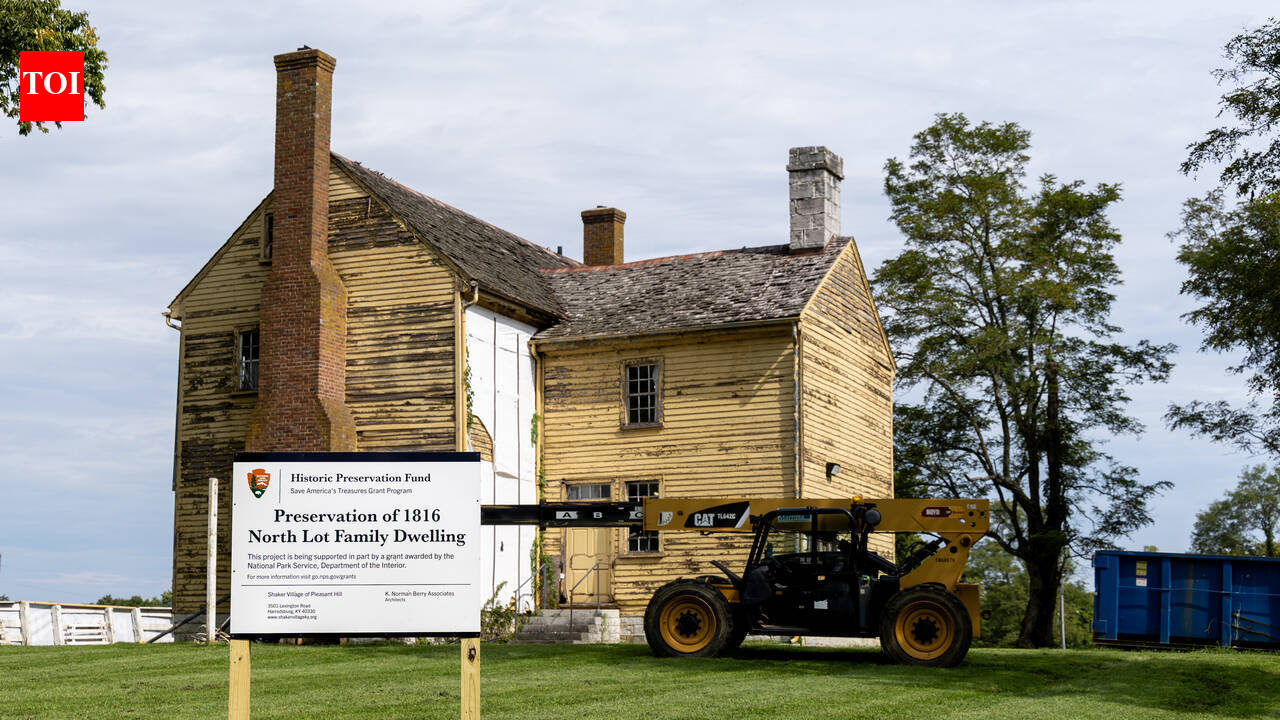 Built in 1816 for Shaker newcomers, its getting second life