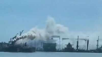 At least 20 killed in cargo ship fire at China’s Qingdao port - all you need to know