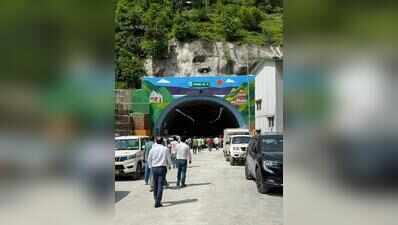 Hanogi tunnel on Kiratpur-Manali highway to open Friday