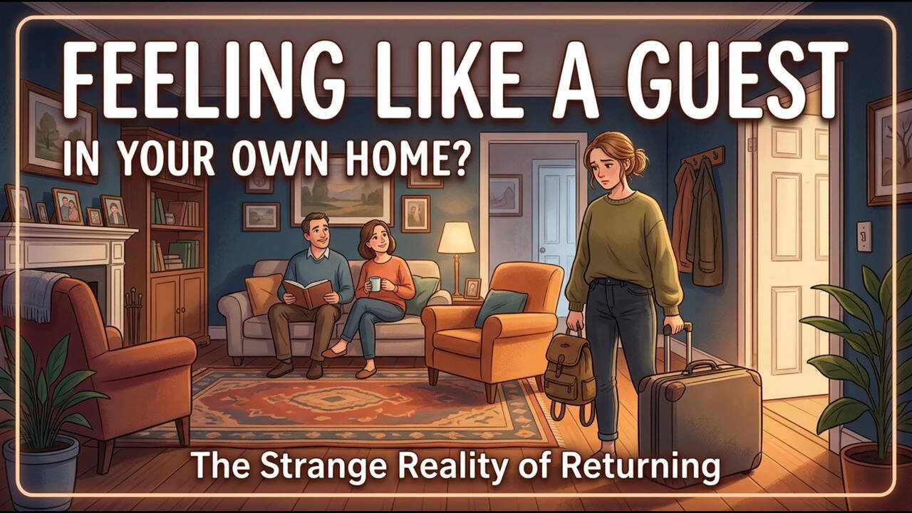 Why You Can Feel Like a Guest in Your Own Home After Moving Out
