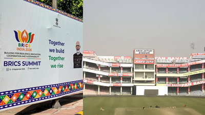 VVIP convoys and 35,000 cricket fans: India-Afghanistan T20 to clash with BRICS traffic in Delhi