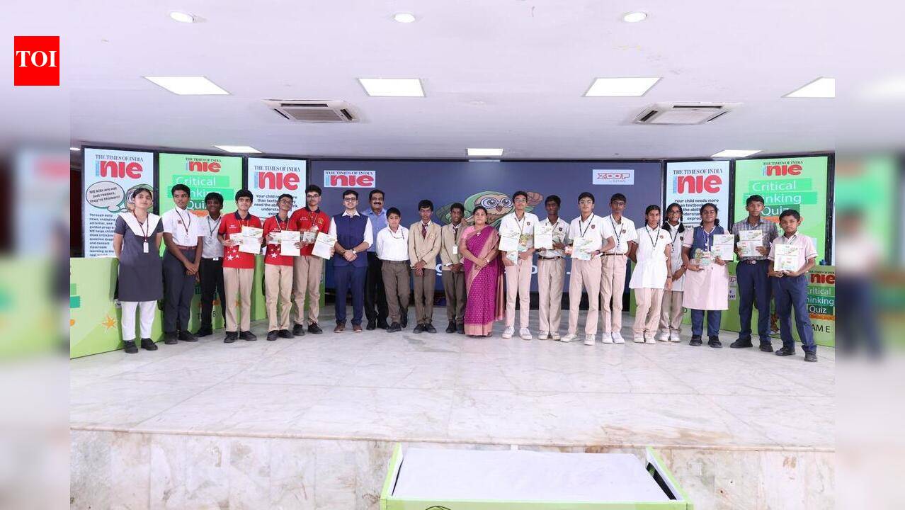 82 teams battle it out at Times NIE critical thinking quiz