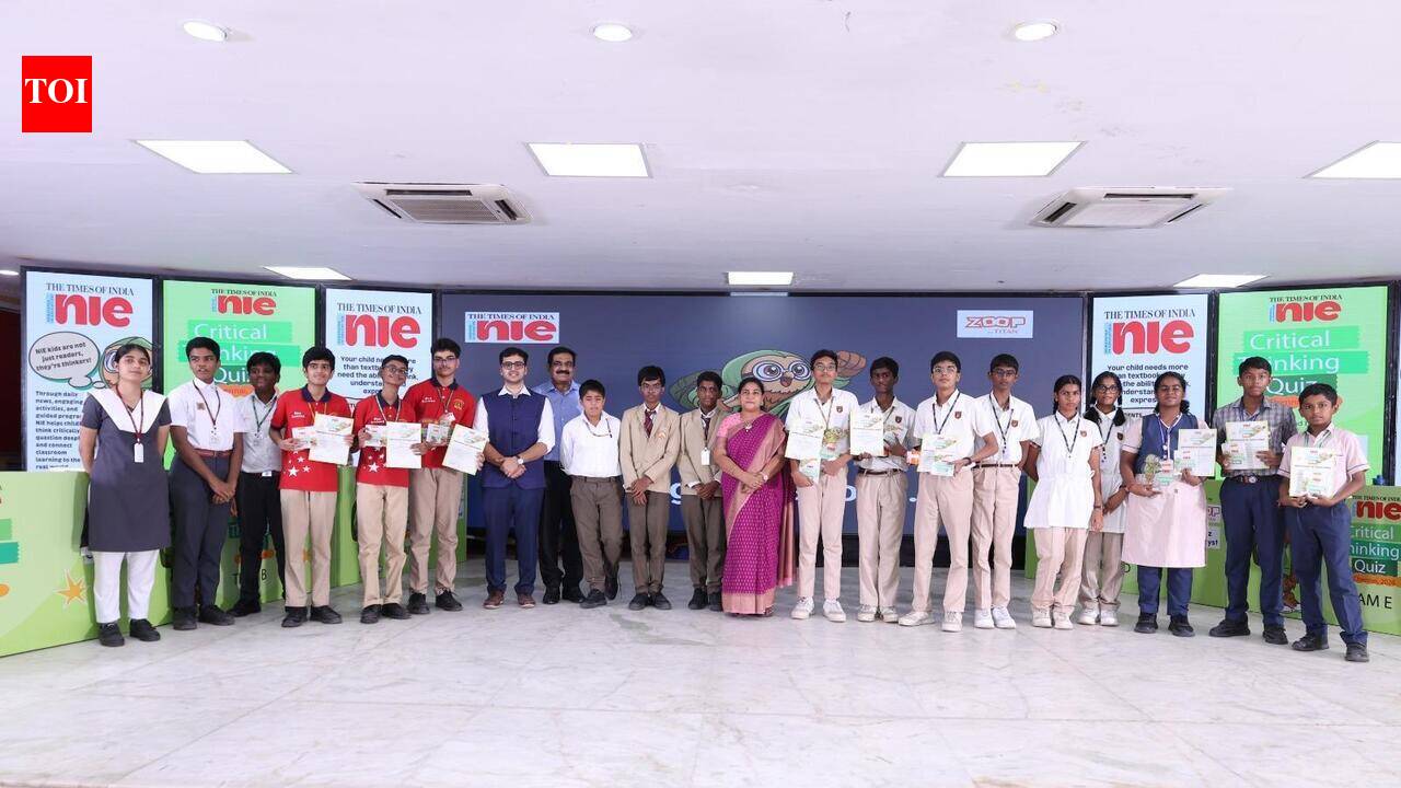 82 teams battle it out at Times NIE critical thinking quiz