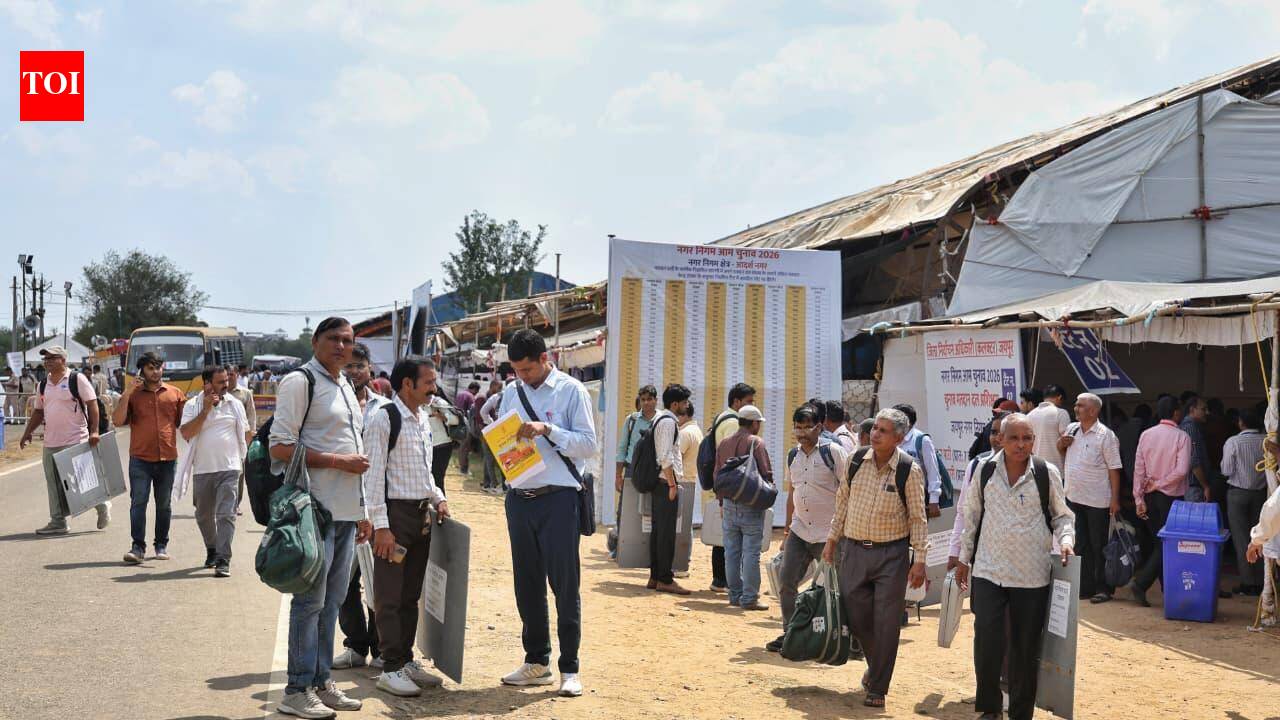 Raj civic polls: Over 87L voters to cast ballots in final phase today