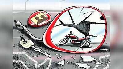 Pillion rider dies in accident near Merces circle