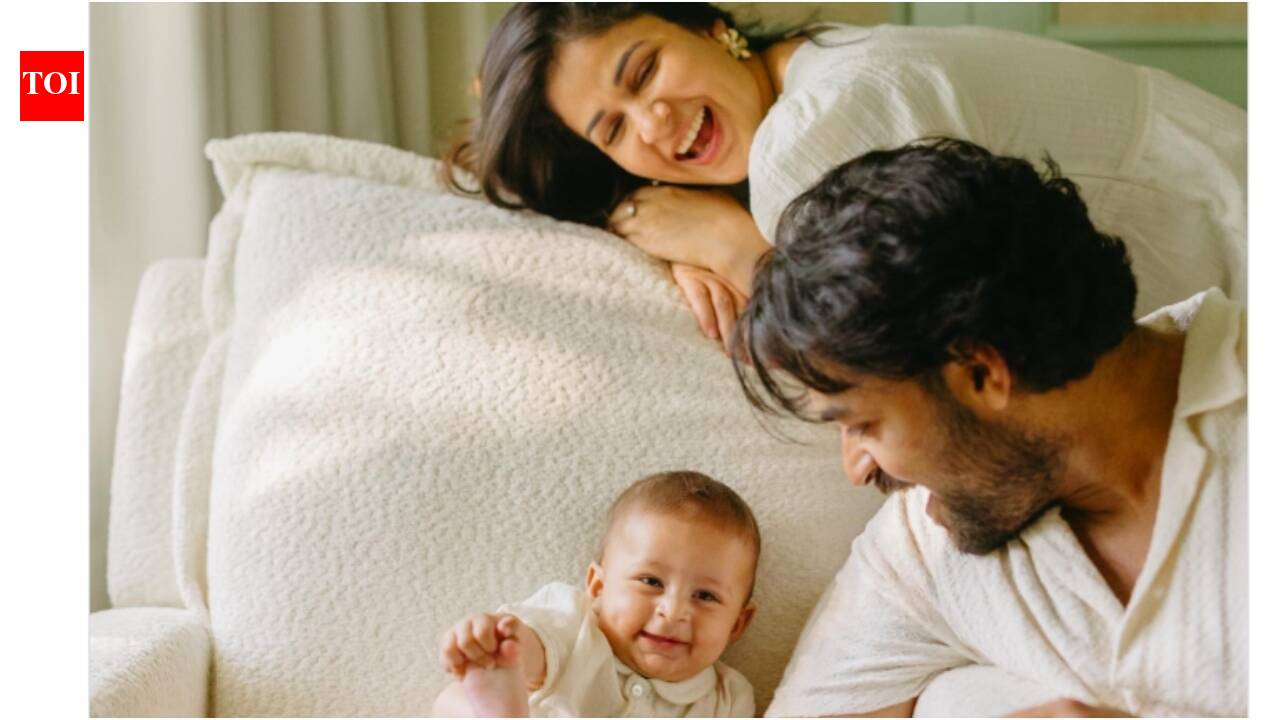 Varun Tej, Lavanya reveal son Vaayuv's face