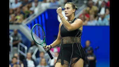 Aryna Sabalenka ends slump, reaches fourth straight US Open final; new No. 1 Elena Rybakina awaits