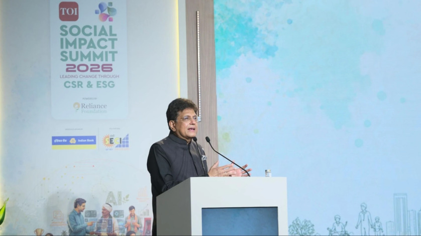 TOI Social Impact Summit 2026: Piyush Goyal calls for low-cost innovations to drive social impact
