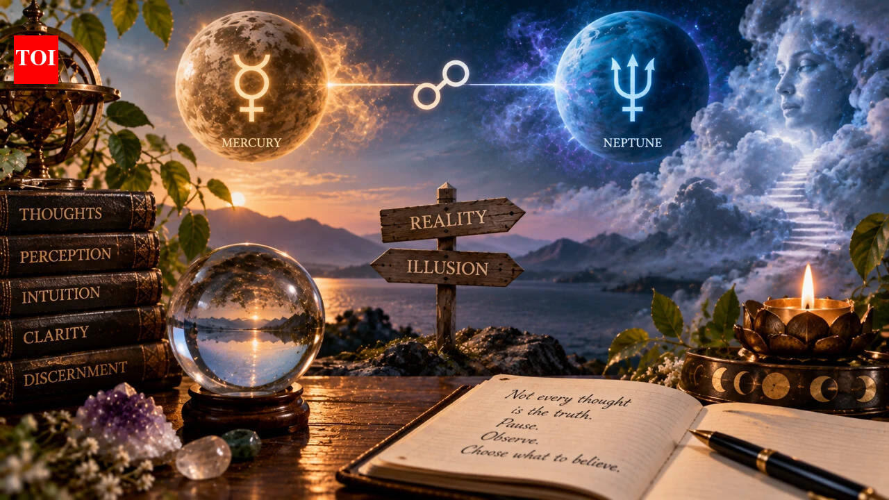 Spiritual Quote of the Day, 12th September, 2026: Mercury Opposite Neptune Brings a Warning About Believing Every Thought You Have