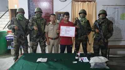 NSCN-K cadre held with arms in Arunachal’s Longding