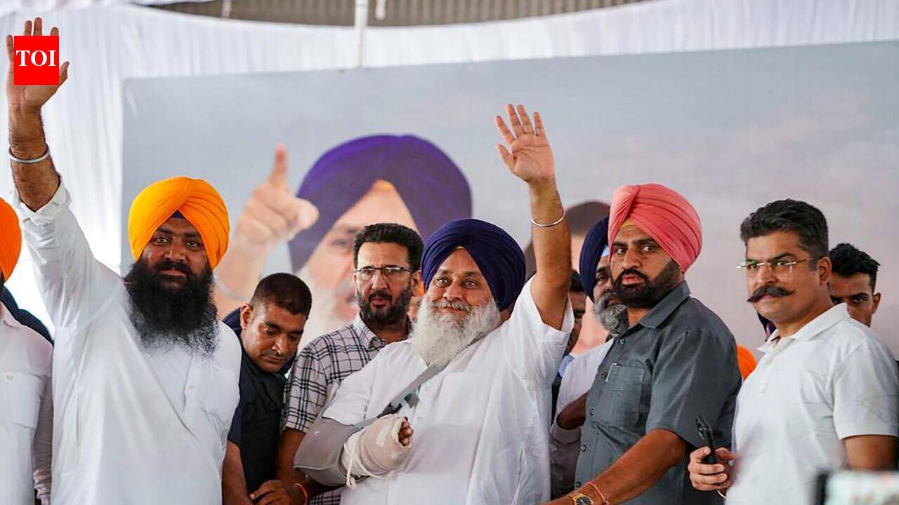 Citing medical check-up, Badal skips Behbal Kalan SIT questioning