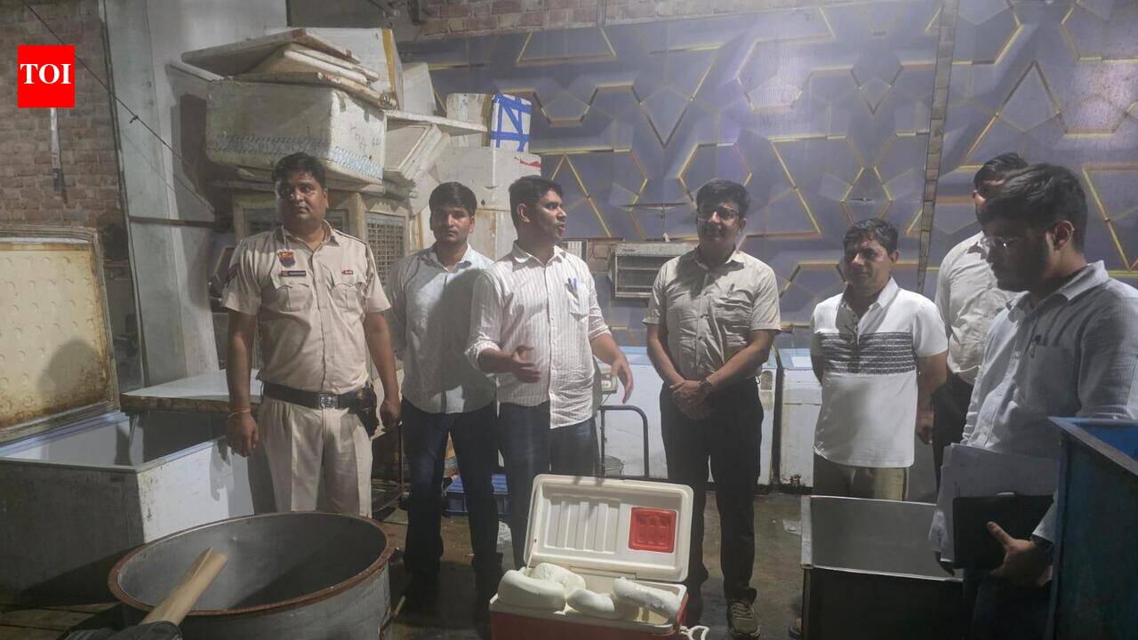7,600kg synthetic paneer seized in overnight raids in Nuh after TOI report