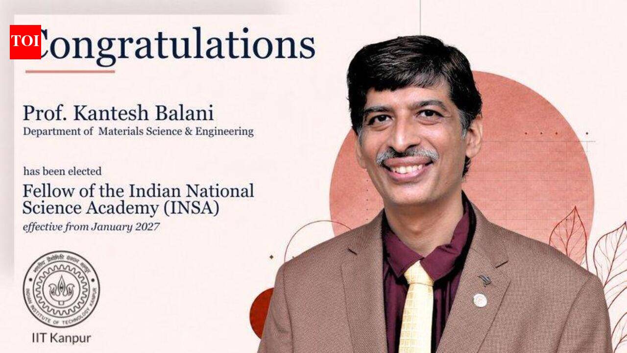 Five IIT-K scientists get INSA Fellowship