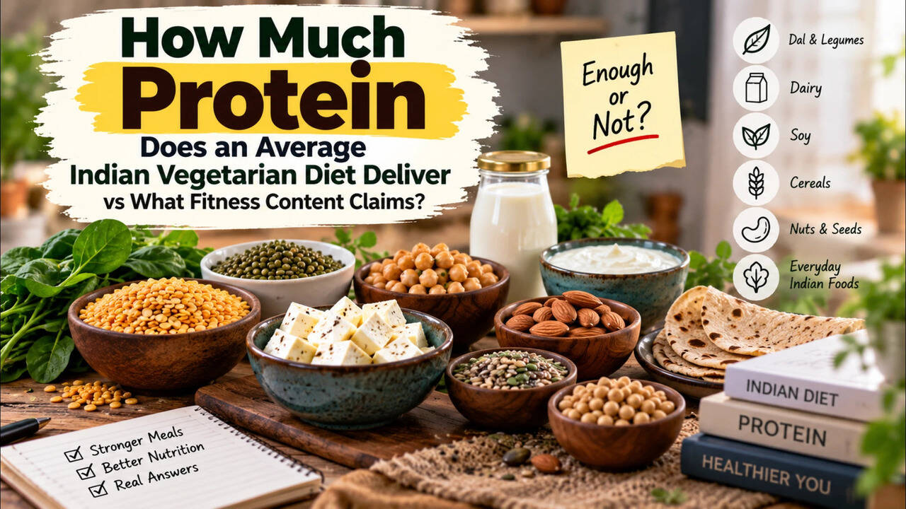 How Much Protein Does an Average Indian Vegetarian Diet Really Deliver?